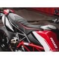 LUIMOTO Veloce Rider Seat Cover for the DUCATI HYPERMOTARD 950 SP / RVE (2019+) (Fits OE RACE SEAT)